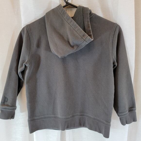 Gap Kids 6-7 Disney Gray Mickey Mouse Sweatshirt Hoodie Retro Pullover - Picture 2 of 6